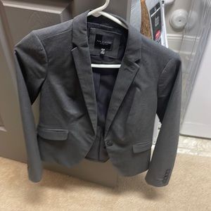 Petite Dark Grey Blazer